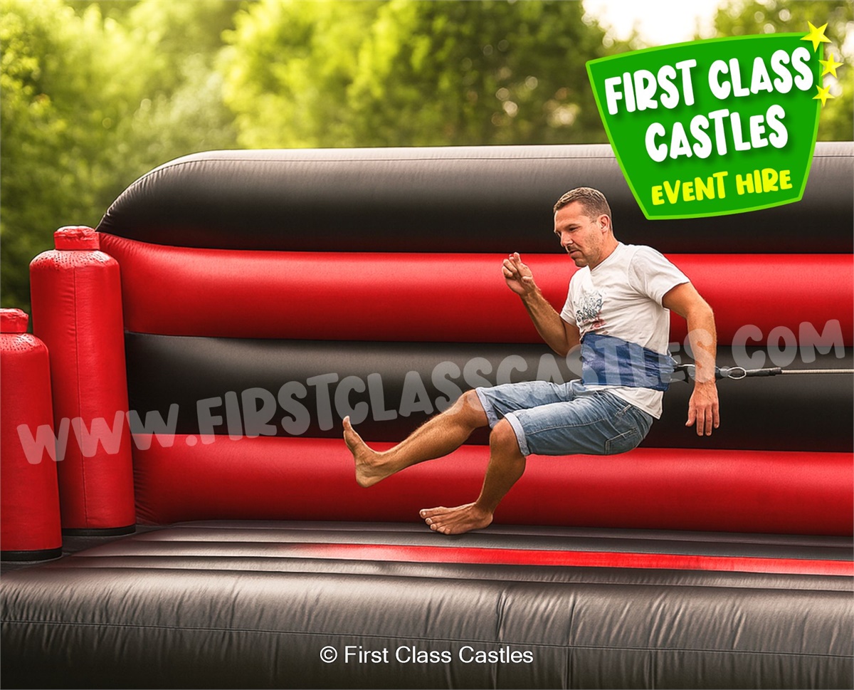 First Class Castles - Equalizer Bungee Run Inflatable Game Hire