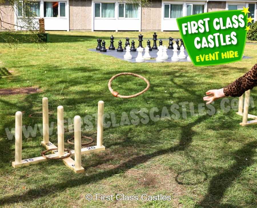 First Class Castles - Giant Quoits Ring Toss Game for Hire