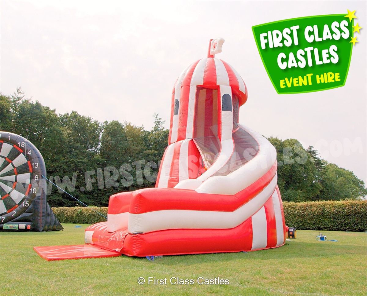 First Class Castles Helter Skelter Slide for Hire