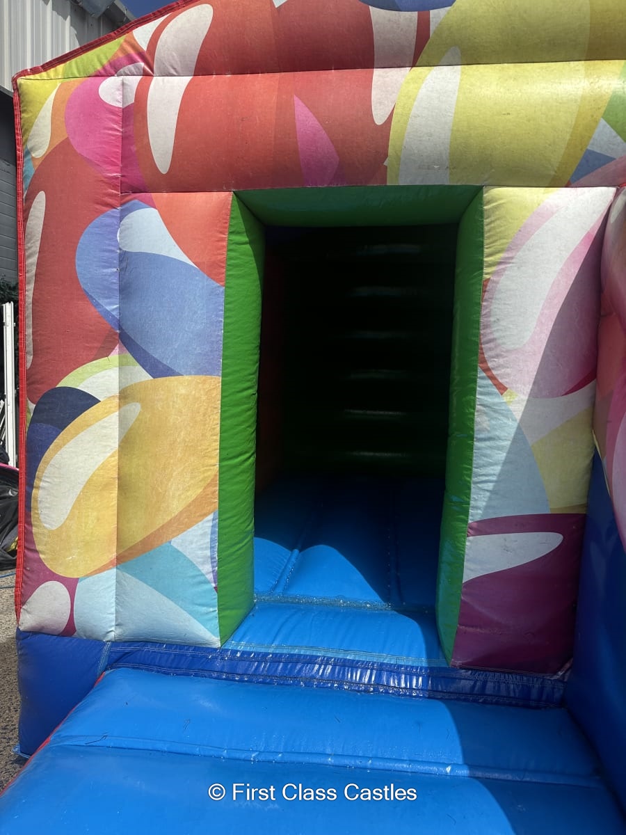 Ex-hire Inflatable Bouncy Castle & Slide for Sale | Used Inflatable