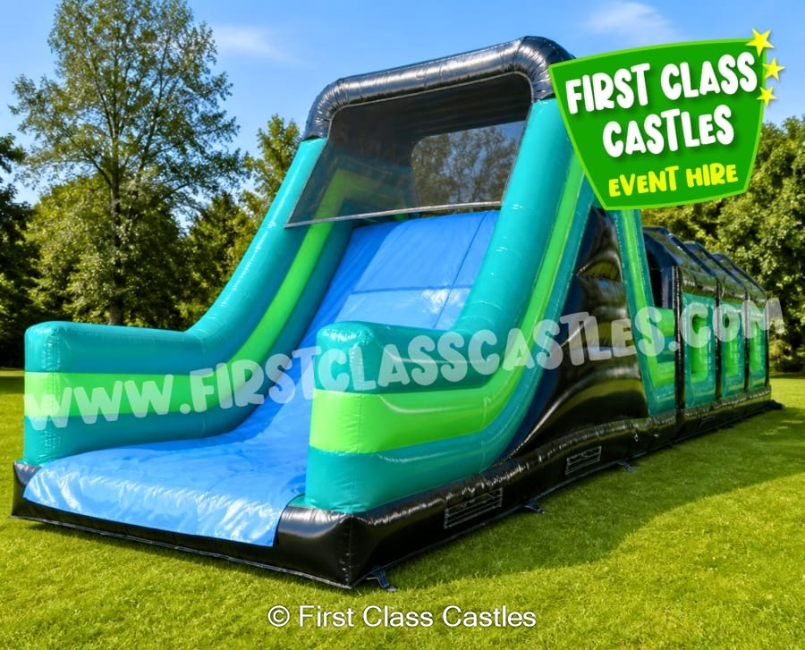 Military Army Obstacle Course Course Inflatable Bouncy Bouncing Castle