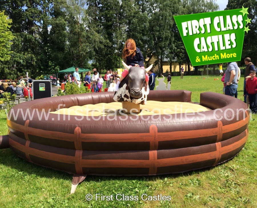 First Class Castles Wild West Rodeo Bull Bucking Bronco hire