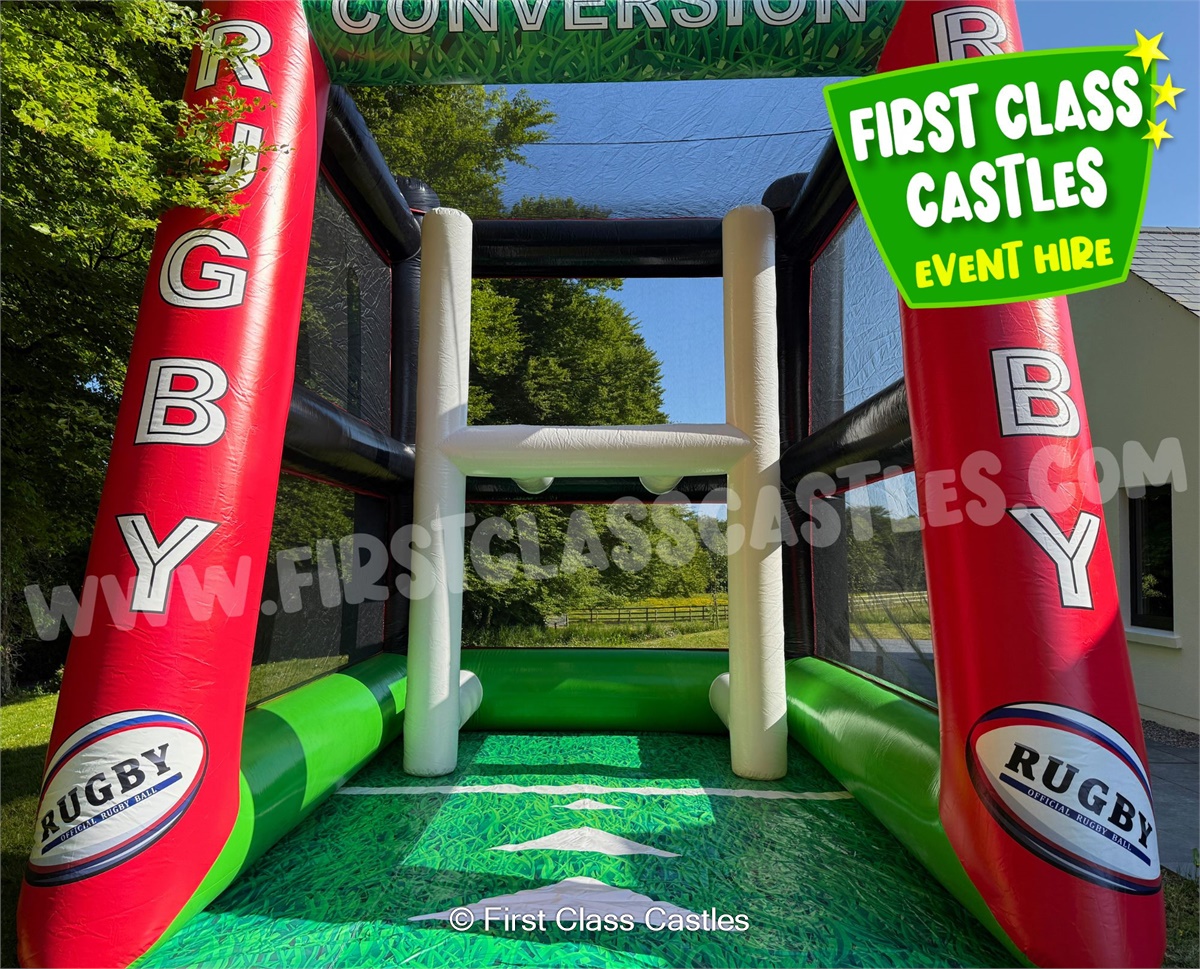 EventBase - Large Penalty Shootout Inflatable Game for Hire.