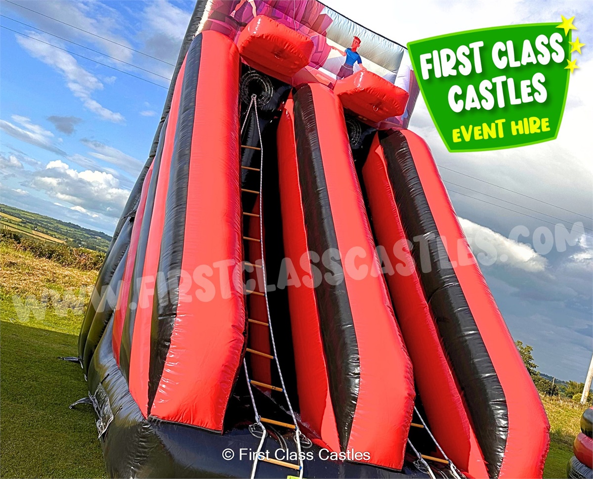 First Class Castles - Unclimbable Wobbly Ladder Inflatable Game Hire